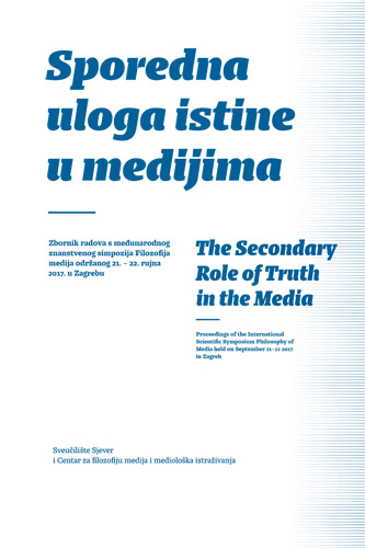 Zbornik Sporedna uloga istine u medijima
